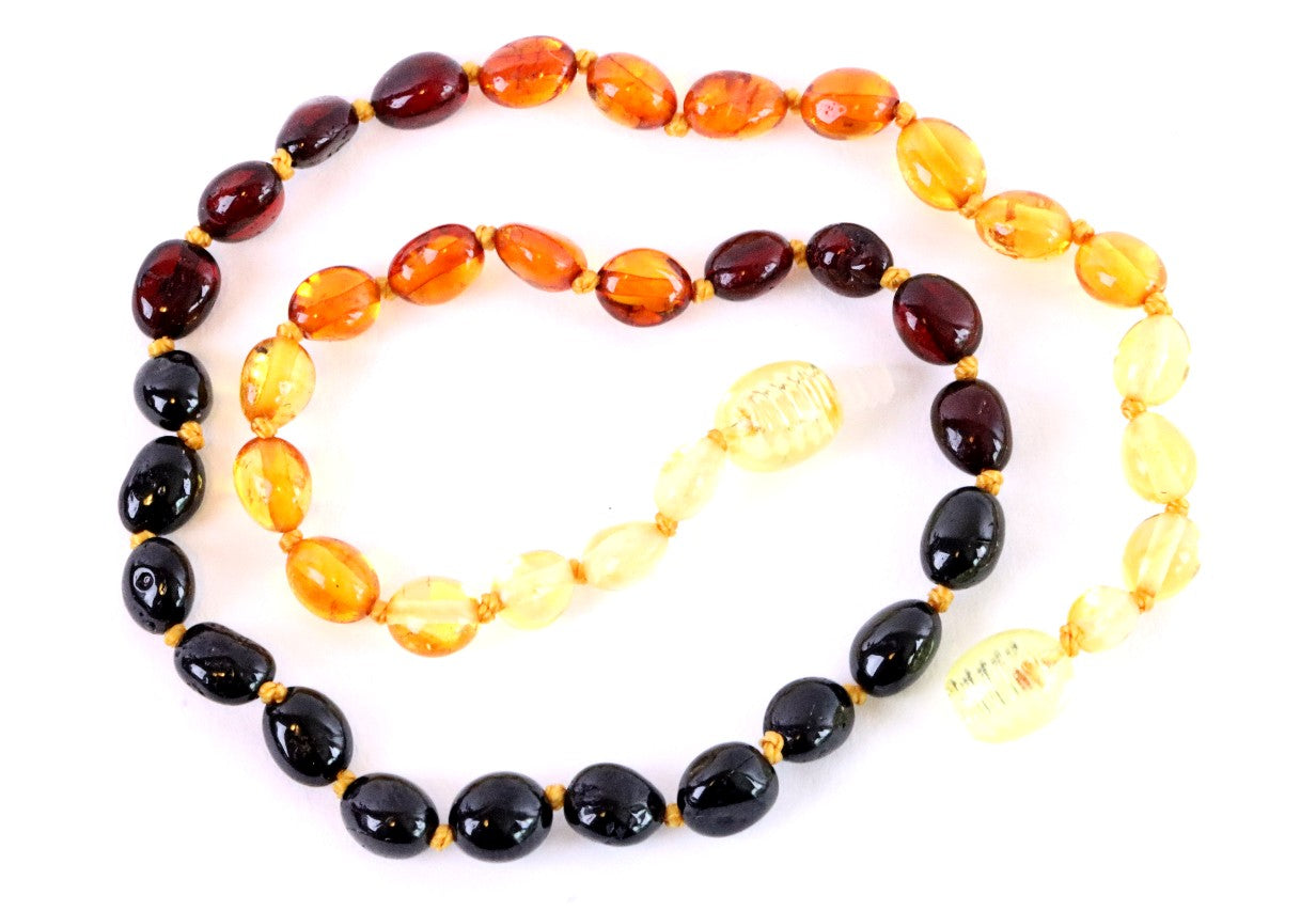 This Weeks Special Offer Rainbow Amber Necklace for Children