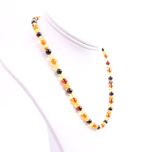 Perfect Round Amber Necklace