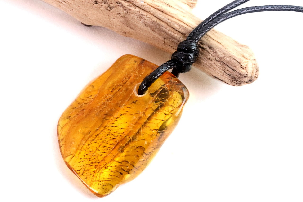 Insect in Baltic Amber Amulet Pendant