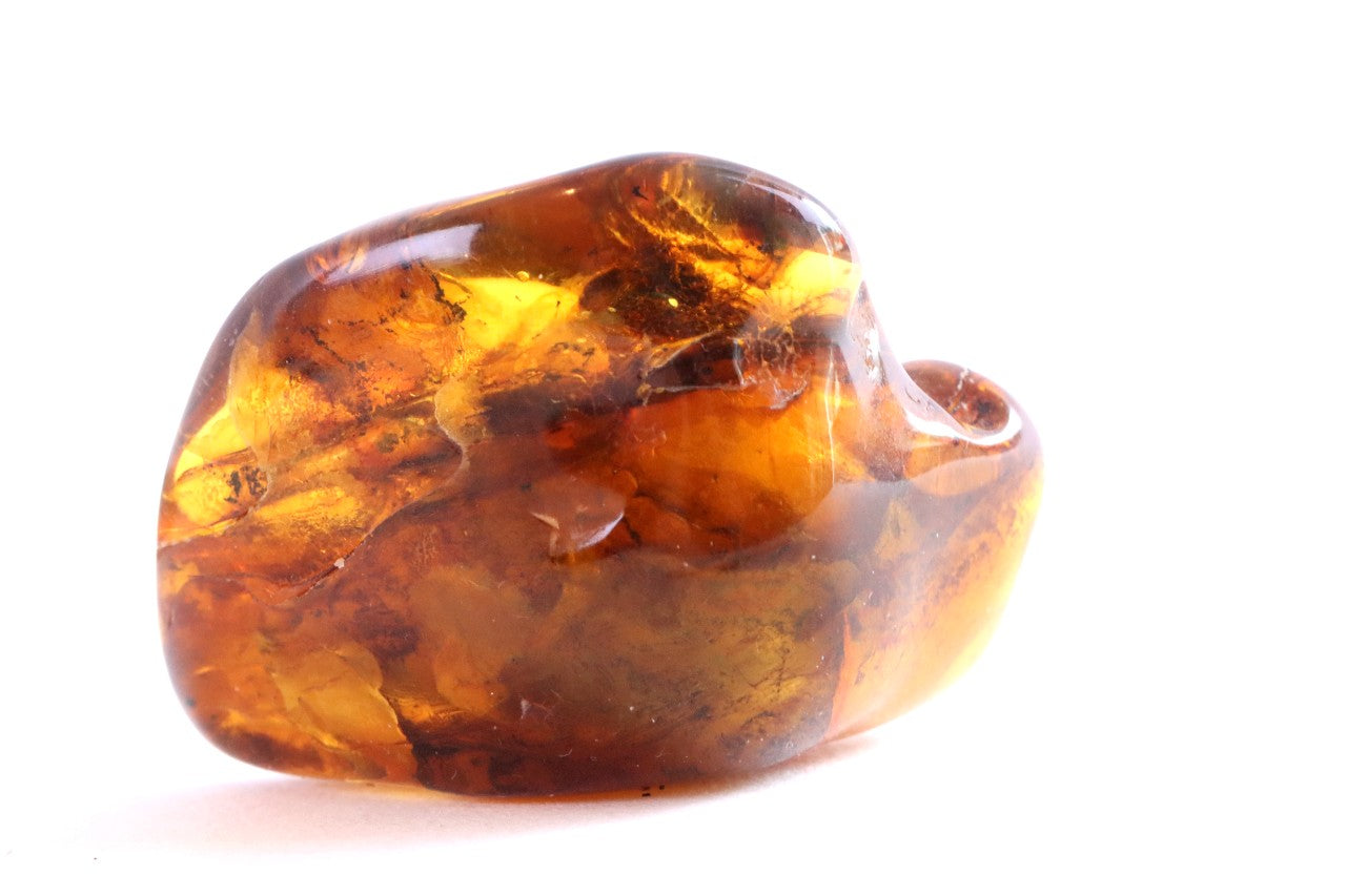 Baltic Amber Meditation Stone