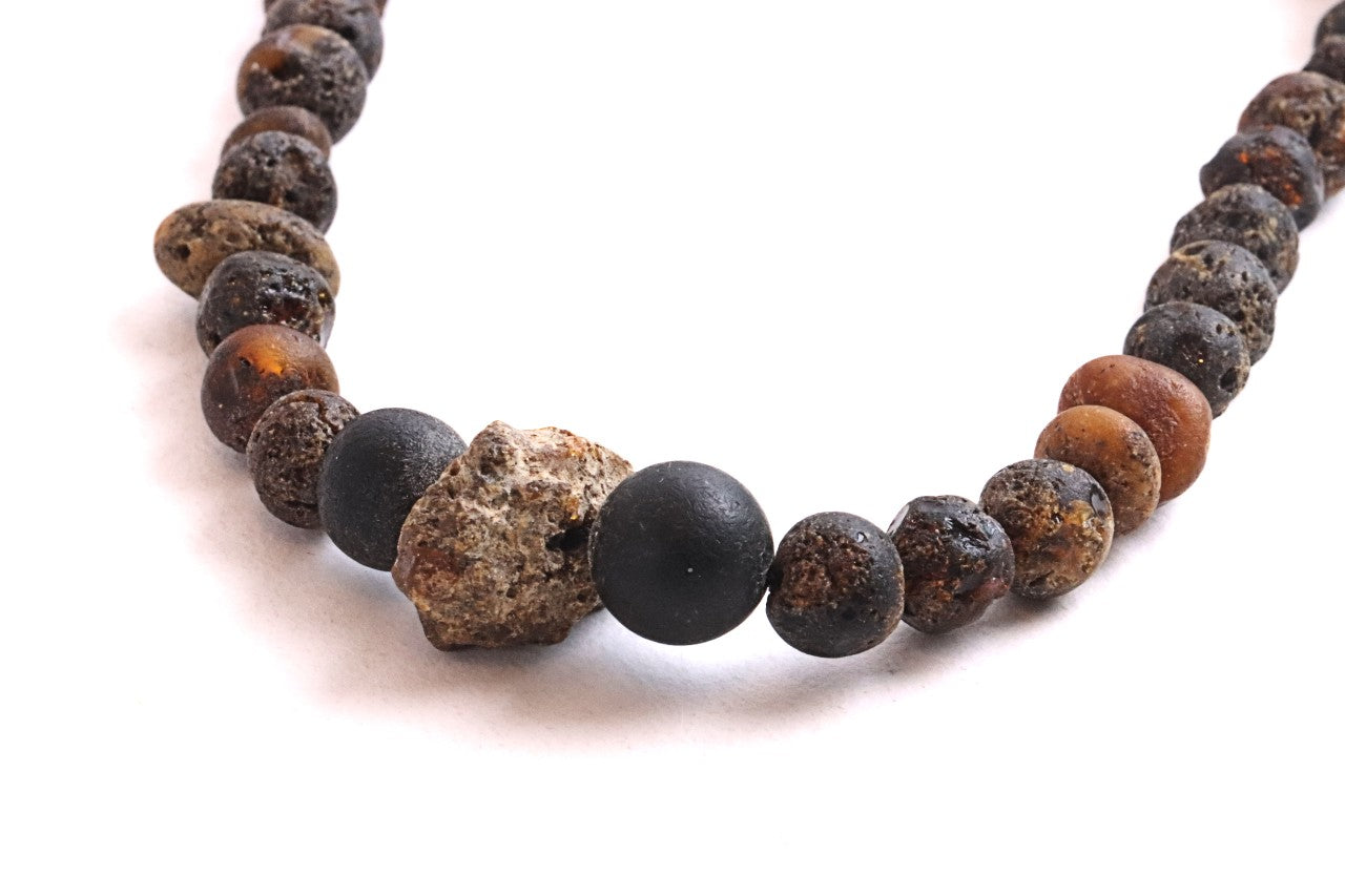 Raw Natural Amber Necklace