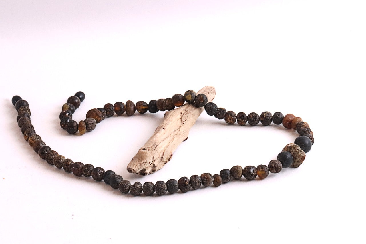 Raw Natural Amber Necklace