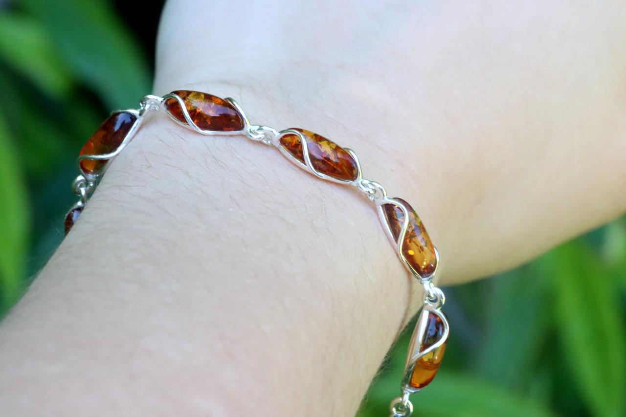Sterling Silver Link Bracelet