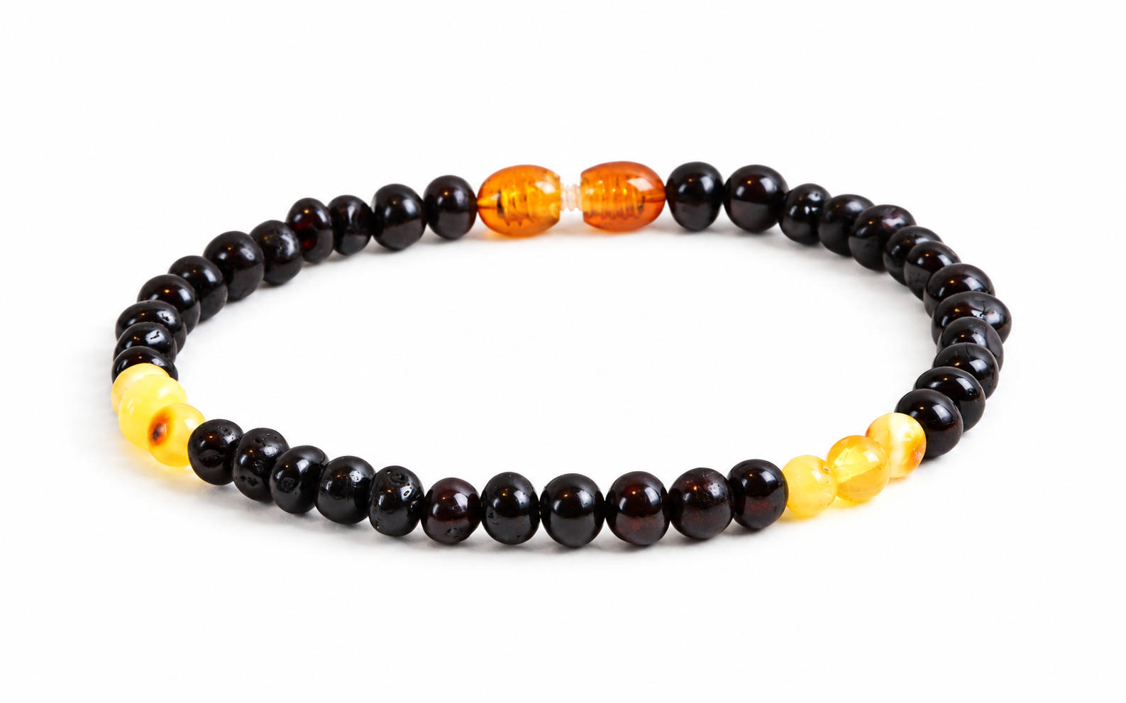 Dark Bead Adult Ankle Bracelet