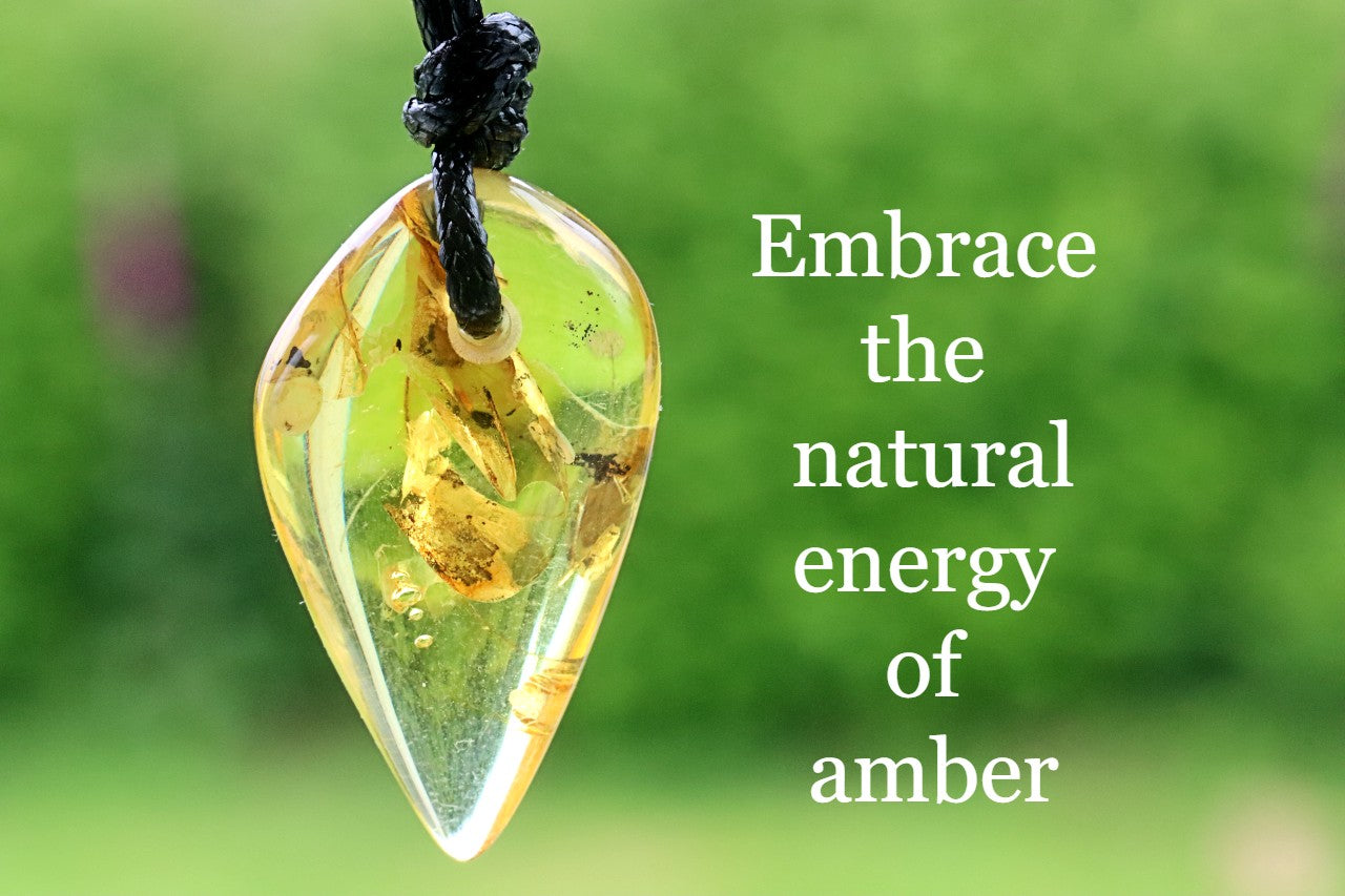 Natural Shape Baltic Amber Amulet