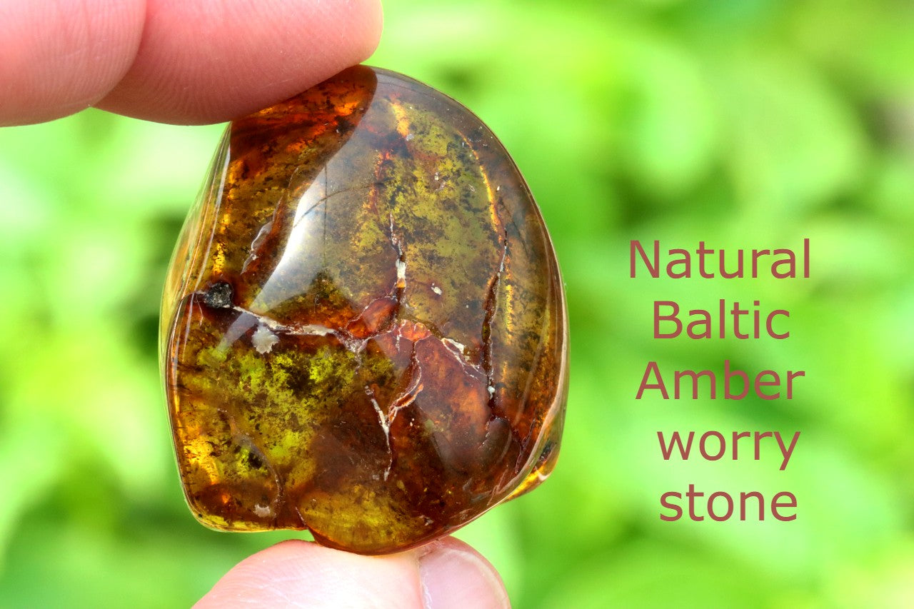 Smooth Healing Palm Stone for Stress Relief & Mindful Moments