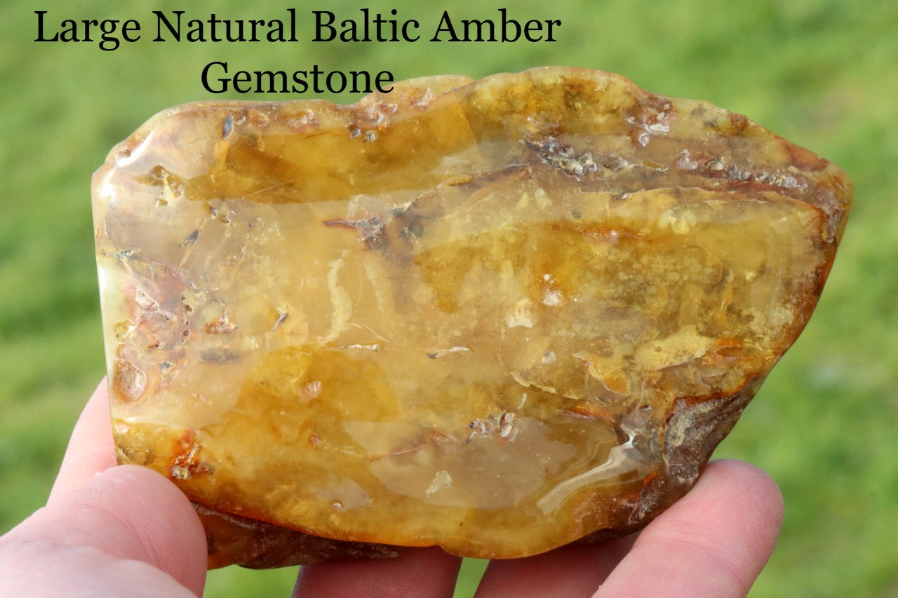 93 grams Large Natural Baltic Amber Gemstone