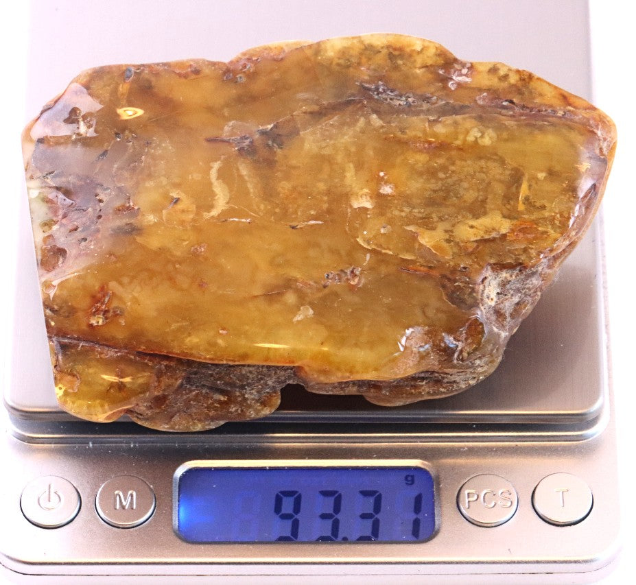 93 grams Large Natural Baltic Amber Gemstone