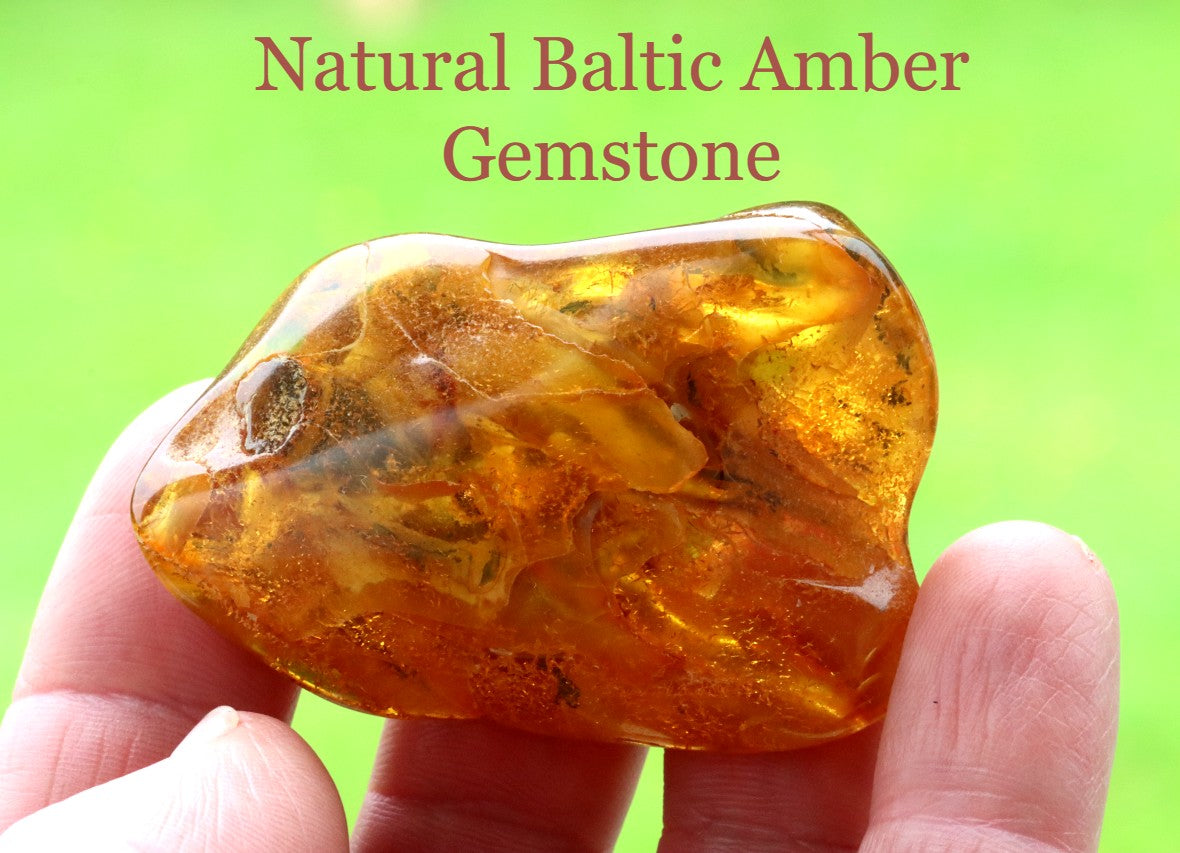 Natural Baltic Amber Gemstone