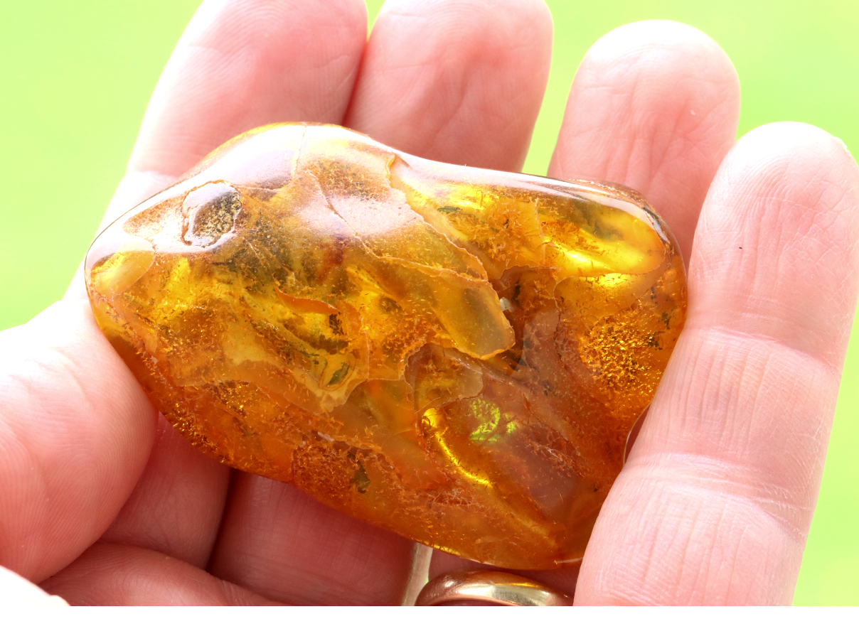 Natural Baltic Amber Gemstone
