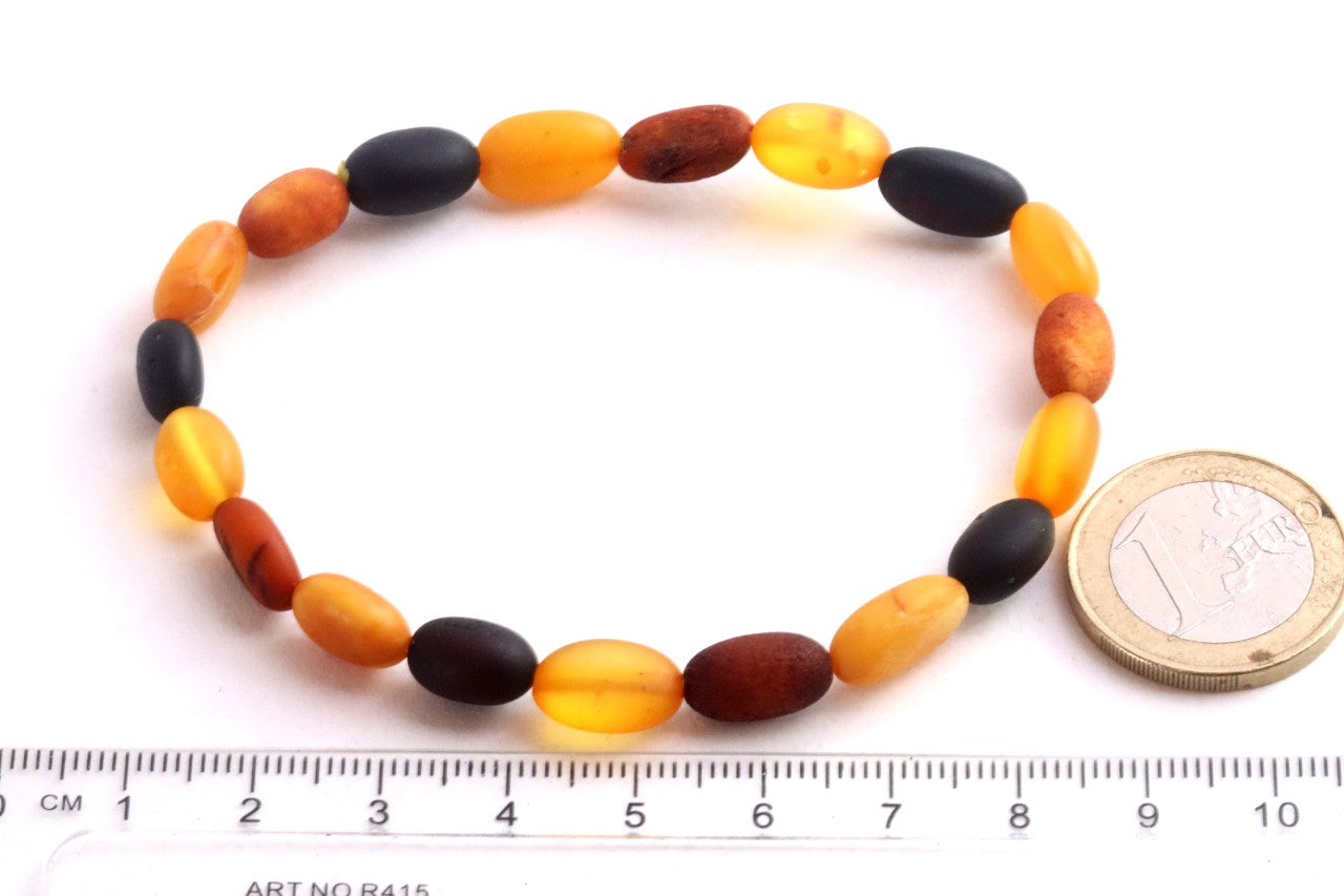 Earthy Amber Bracelet