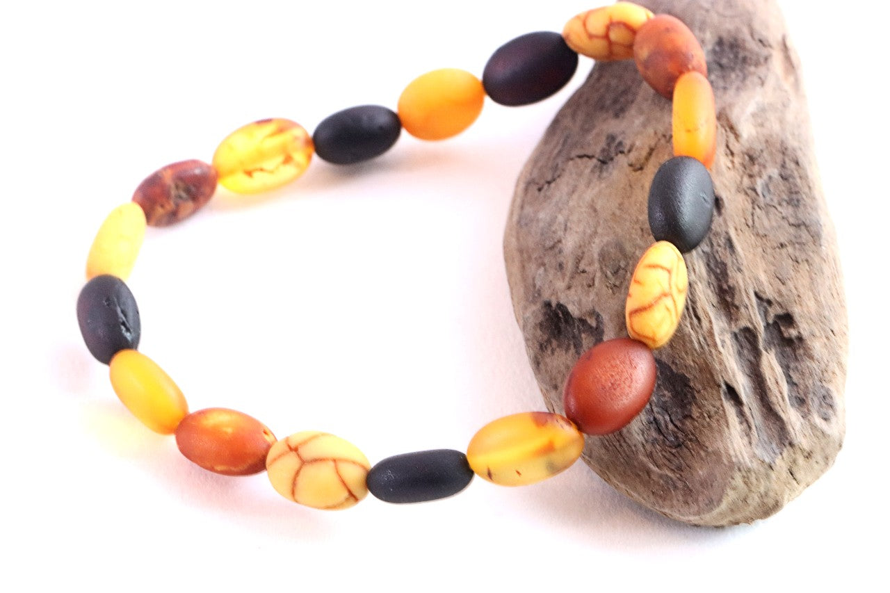 Earthy Amber Bracelet