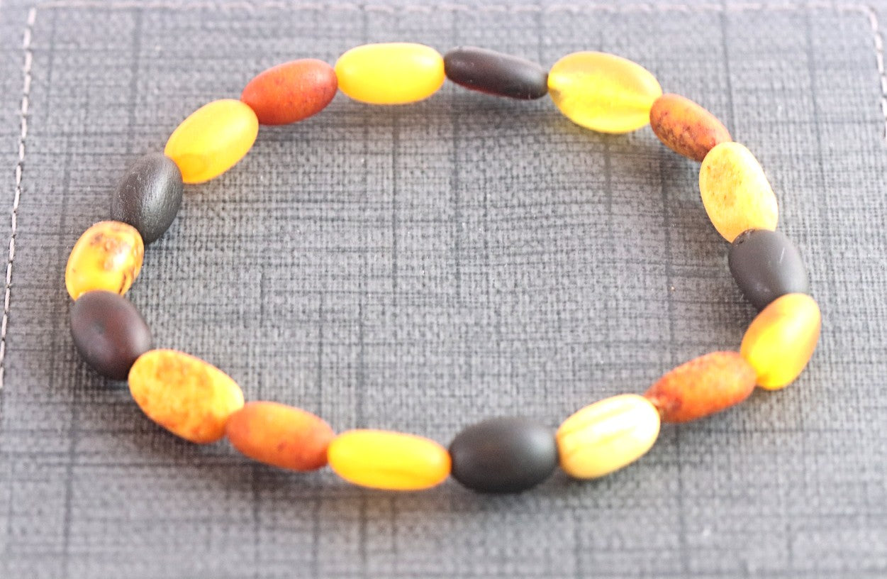 Earthy Amber Bracelet