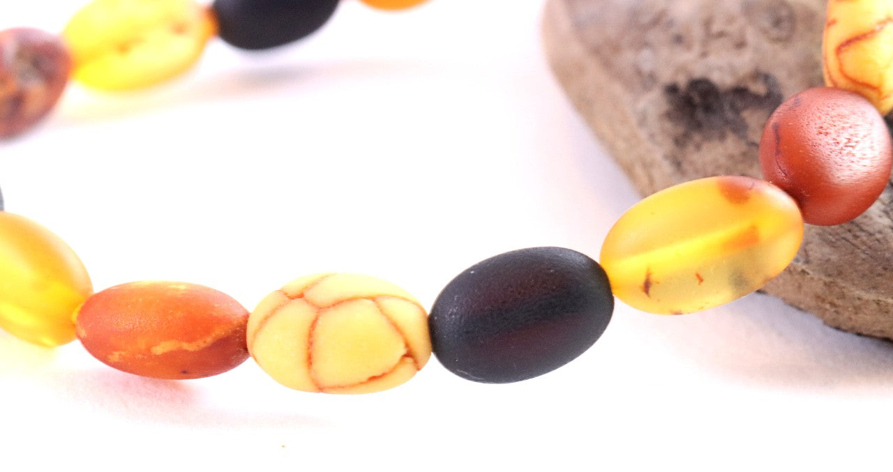Earthy Amber Bracelet