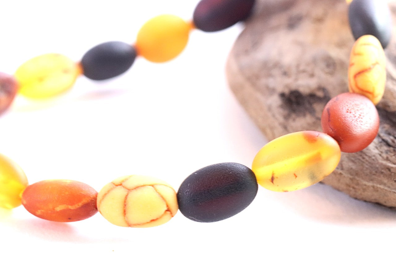 Earthy Amber Bracelet