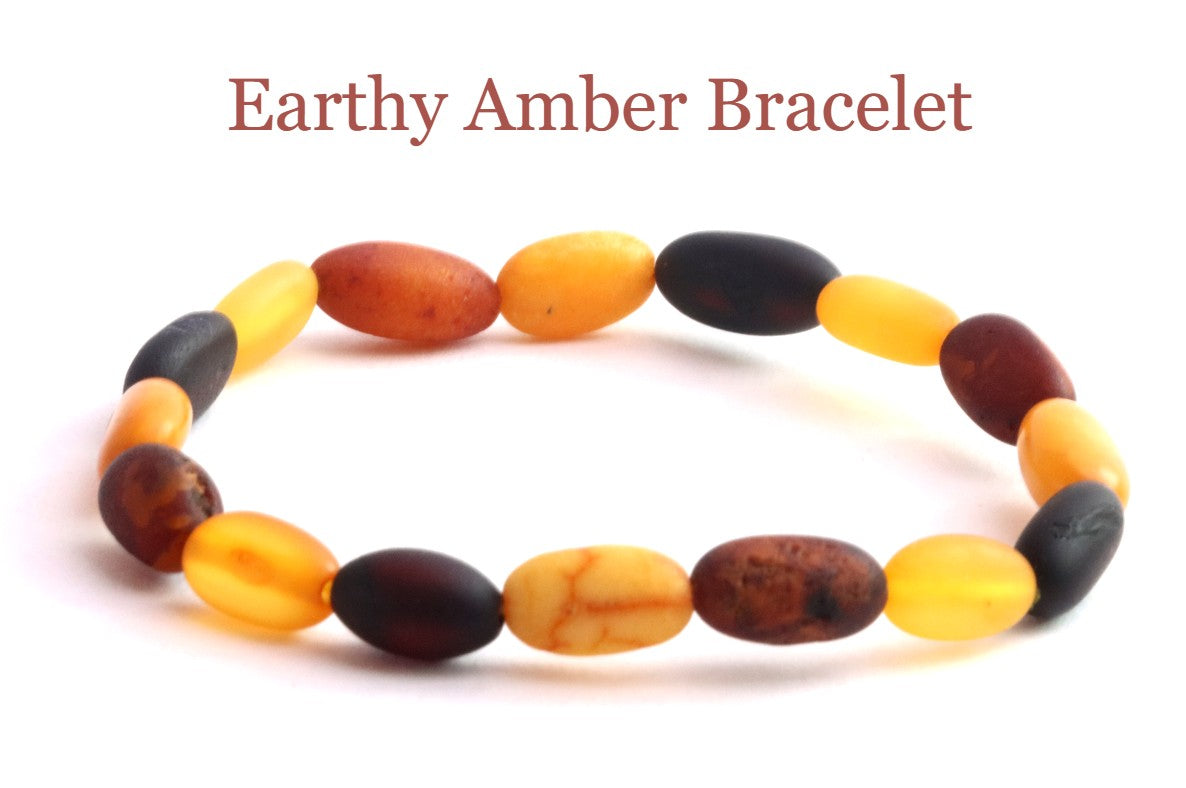 Earthy Amber Bracelet