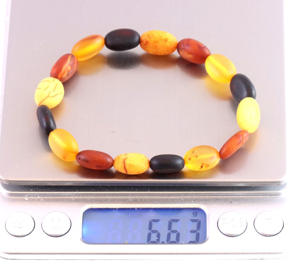 Earthy Amber Bracelet