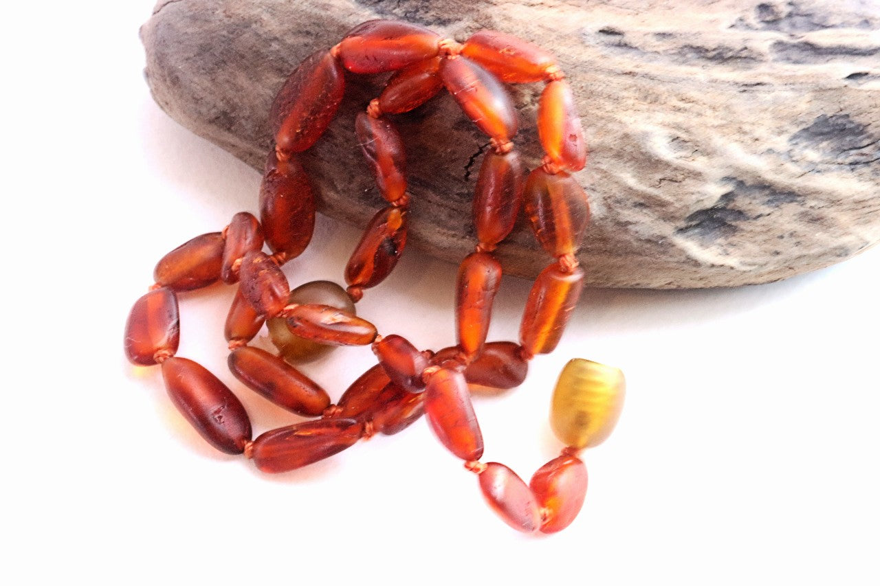 Summer Special Offer - Semi Polished Amber Necklace