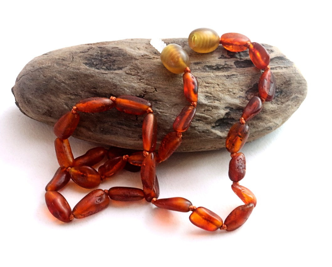 Summer Special Offer - Semi Polished Amber Necklace