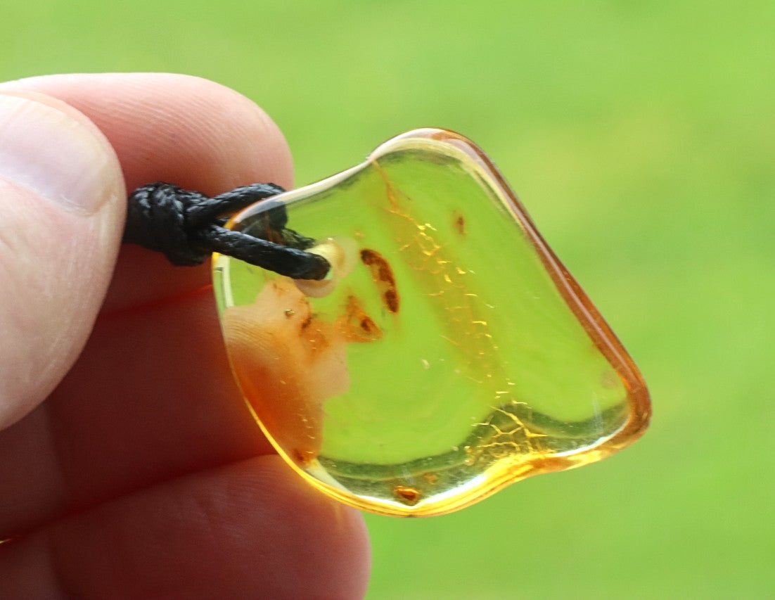 Amber Amulet Pendant