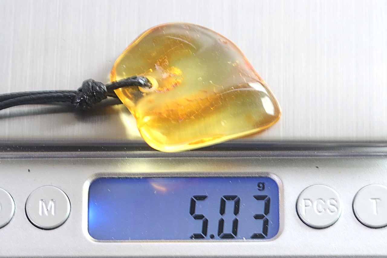 Amber Amulet Pendant