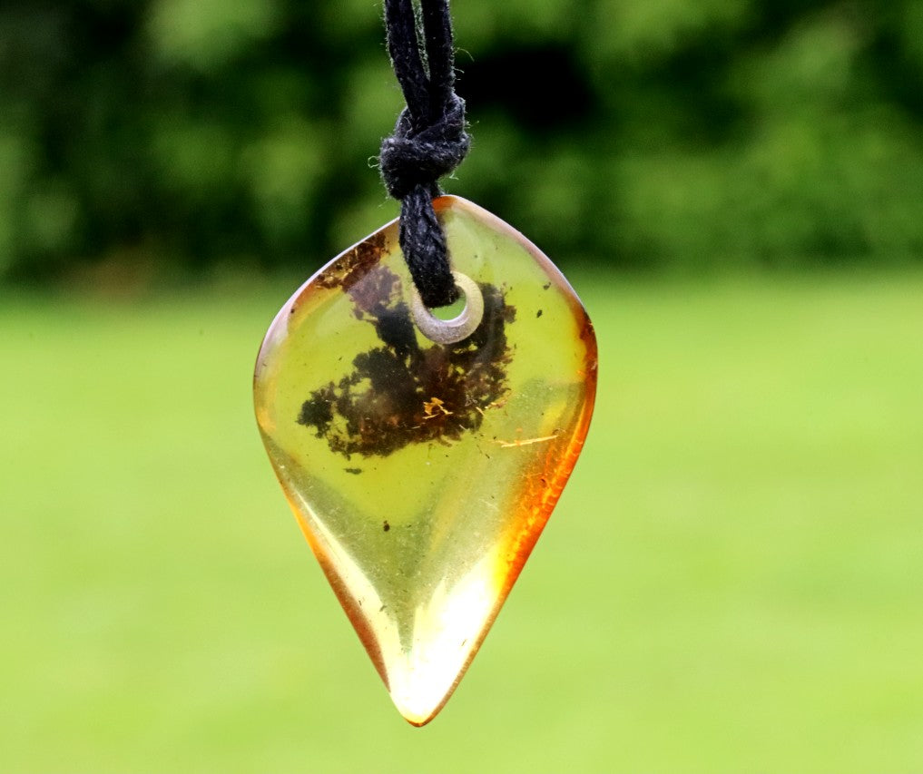Amber Amulet Pendant
