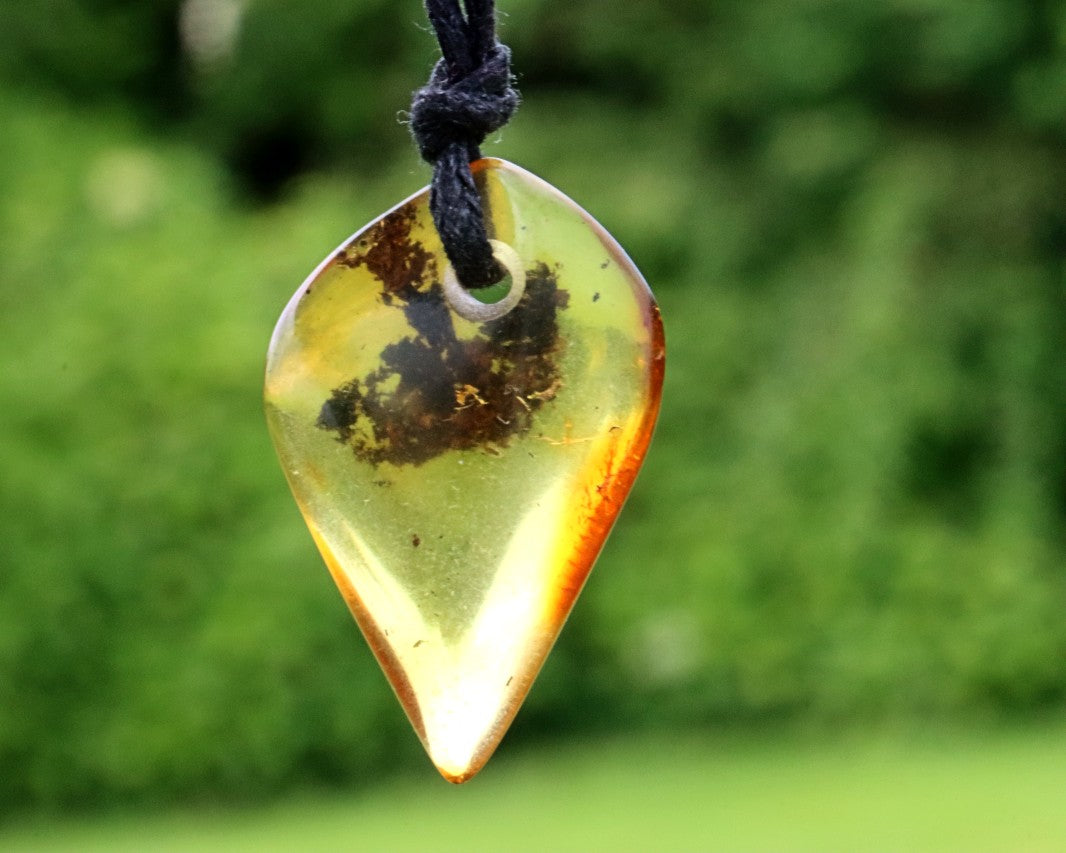 Amber Amulet Pendant