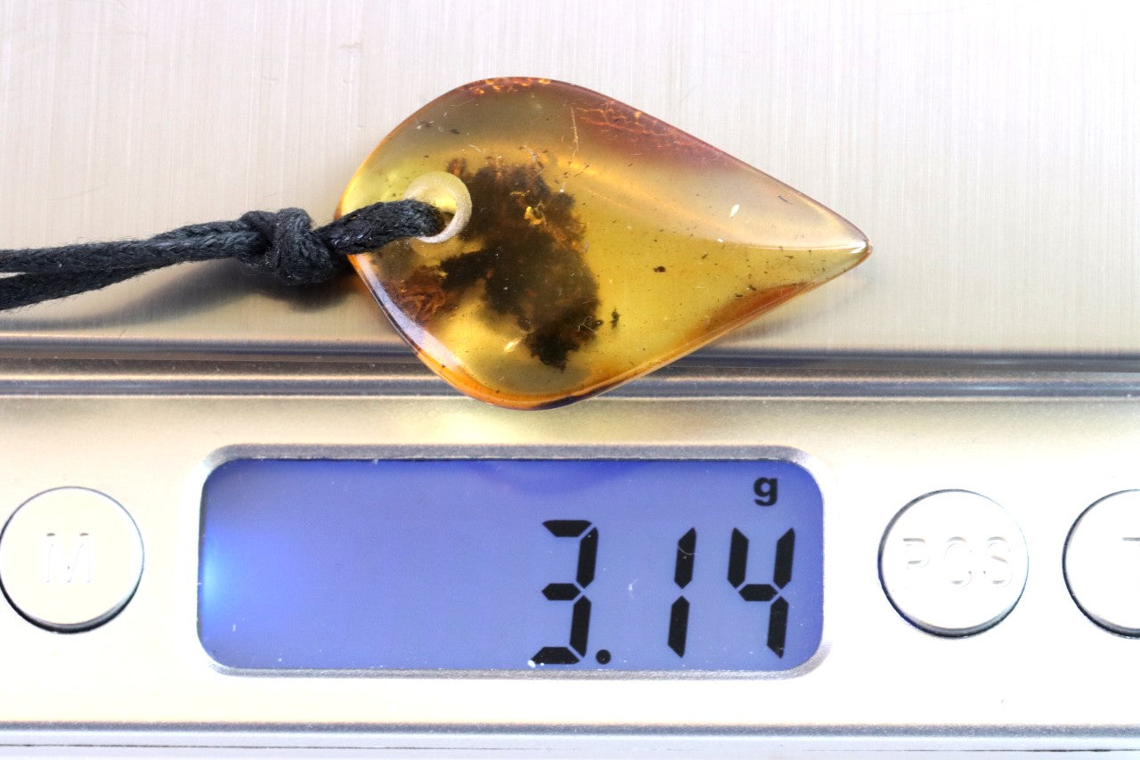 Amber Amulet Pendant