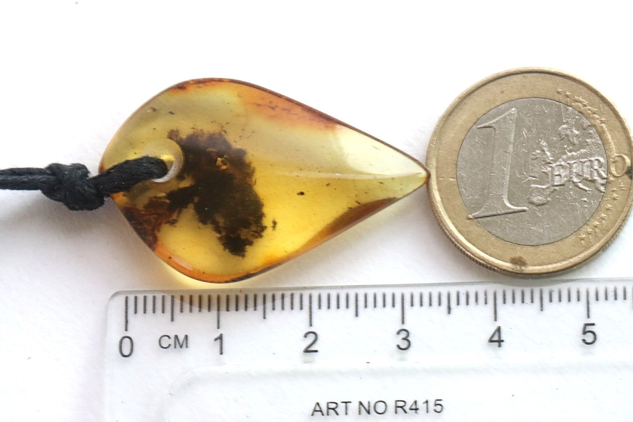 Amber Amulet Pendant