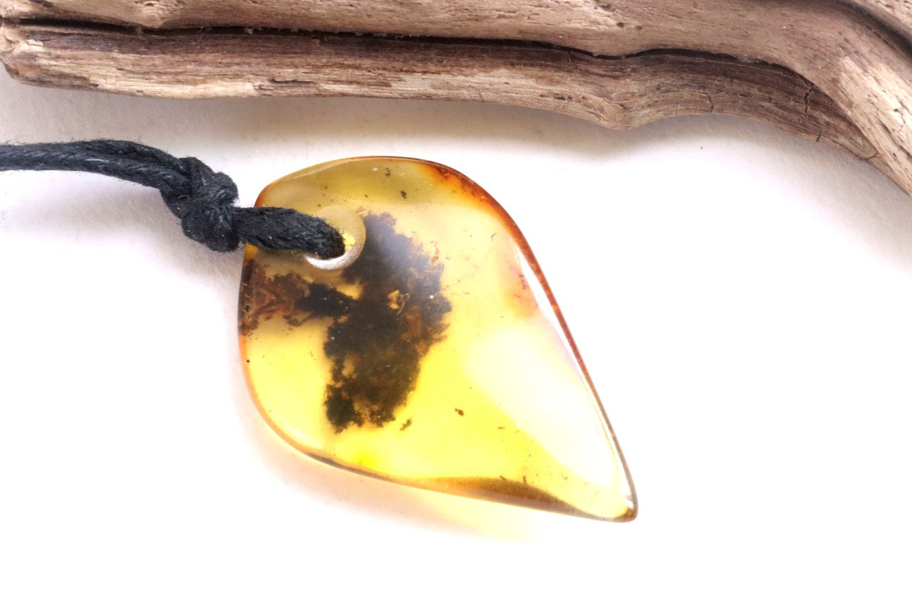 Amber Amulet Pendant