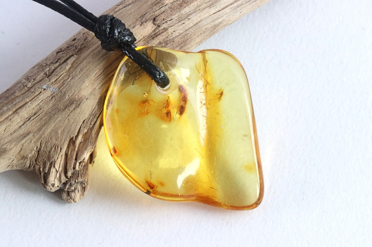 Amber Amulet Pendant