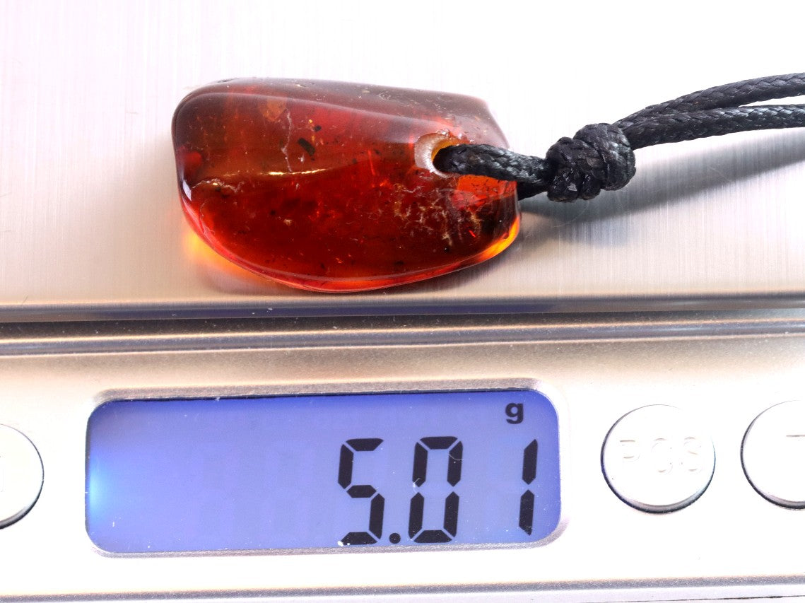 Polished Baltic Amber Amulet