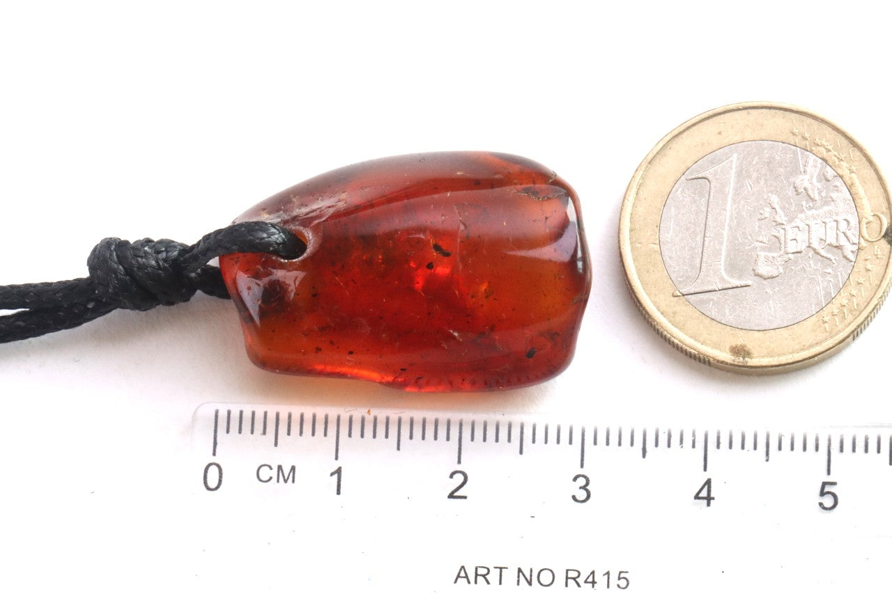 Polished Baltic Amber Amulet