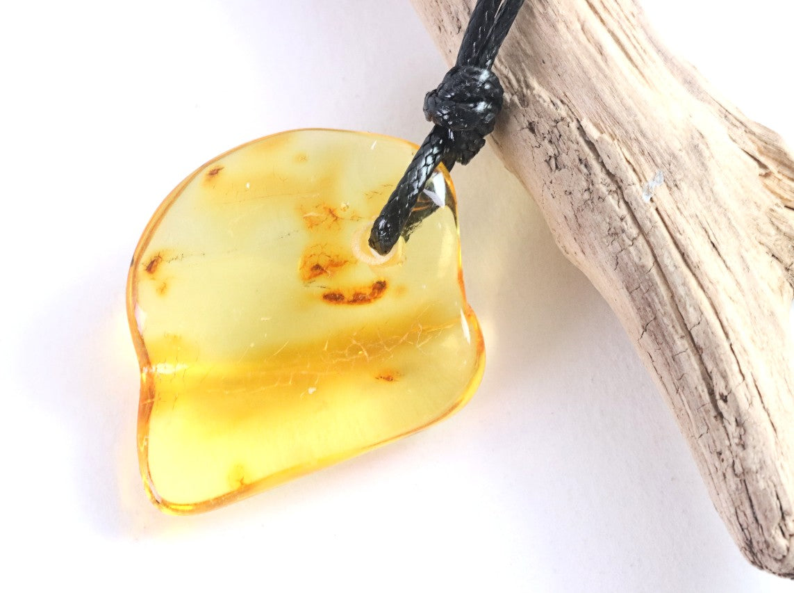 Amber Amulet Pendant