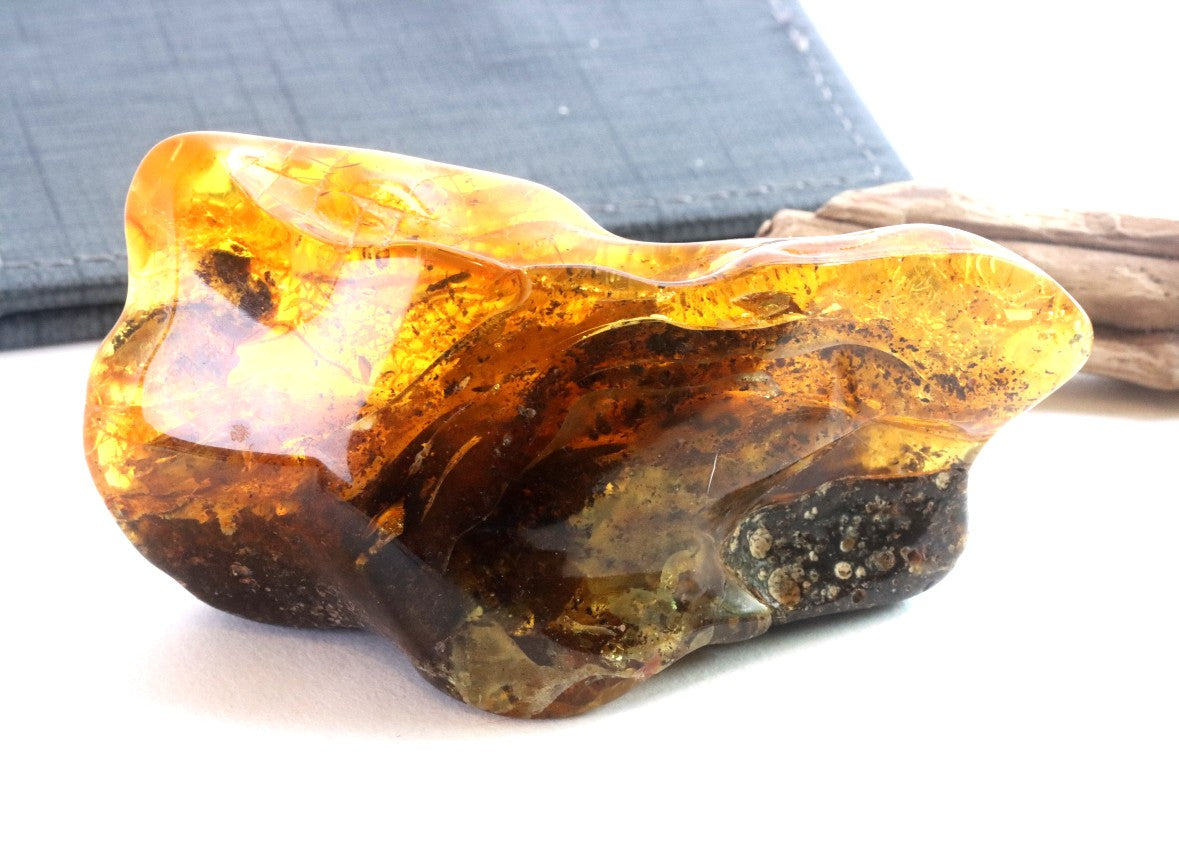 40 Million-Year-Old Baltic Amber Gemstone