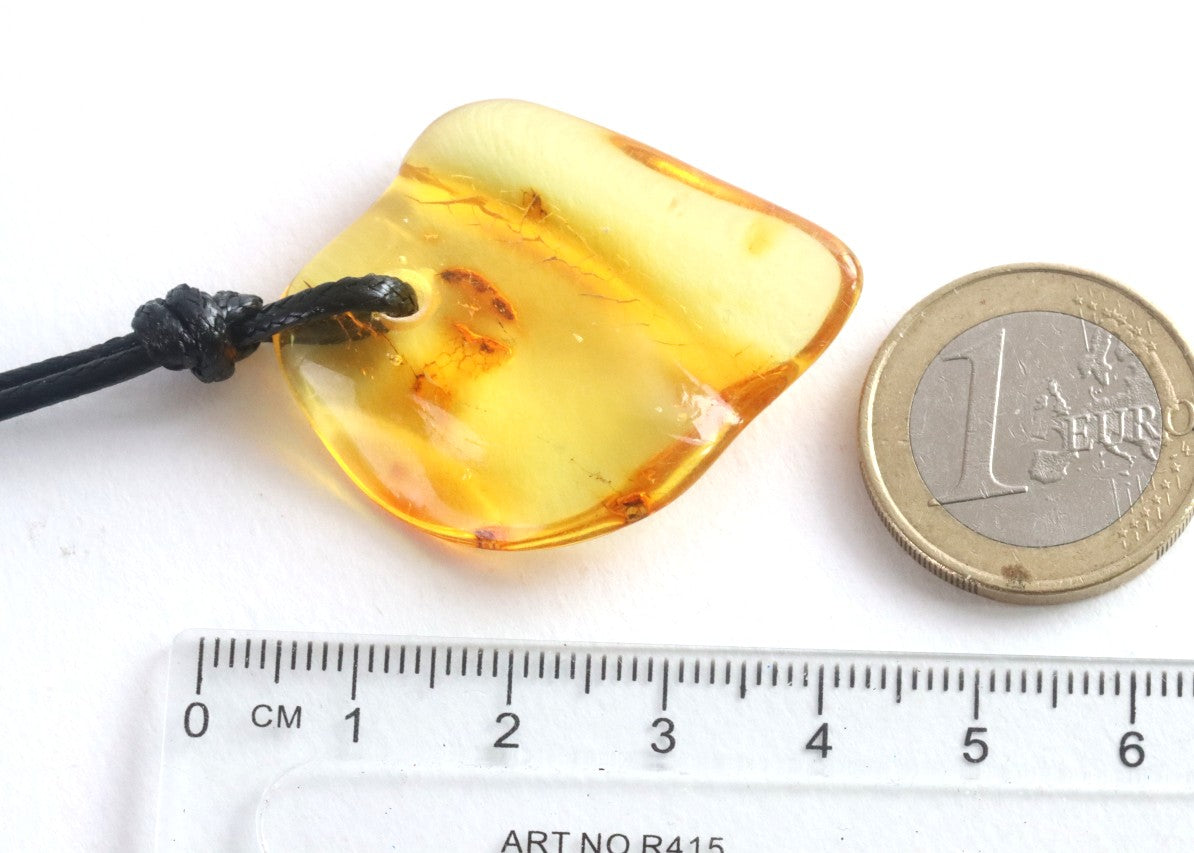 Amber Amulet Pendant