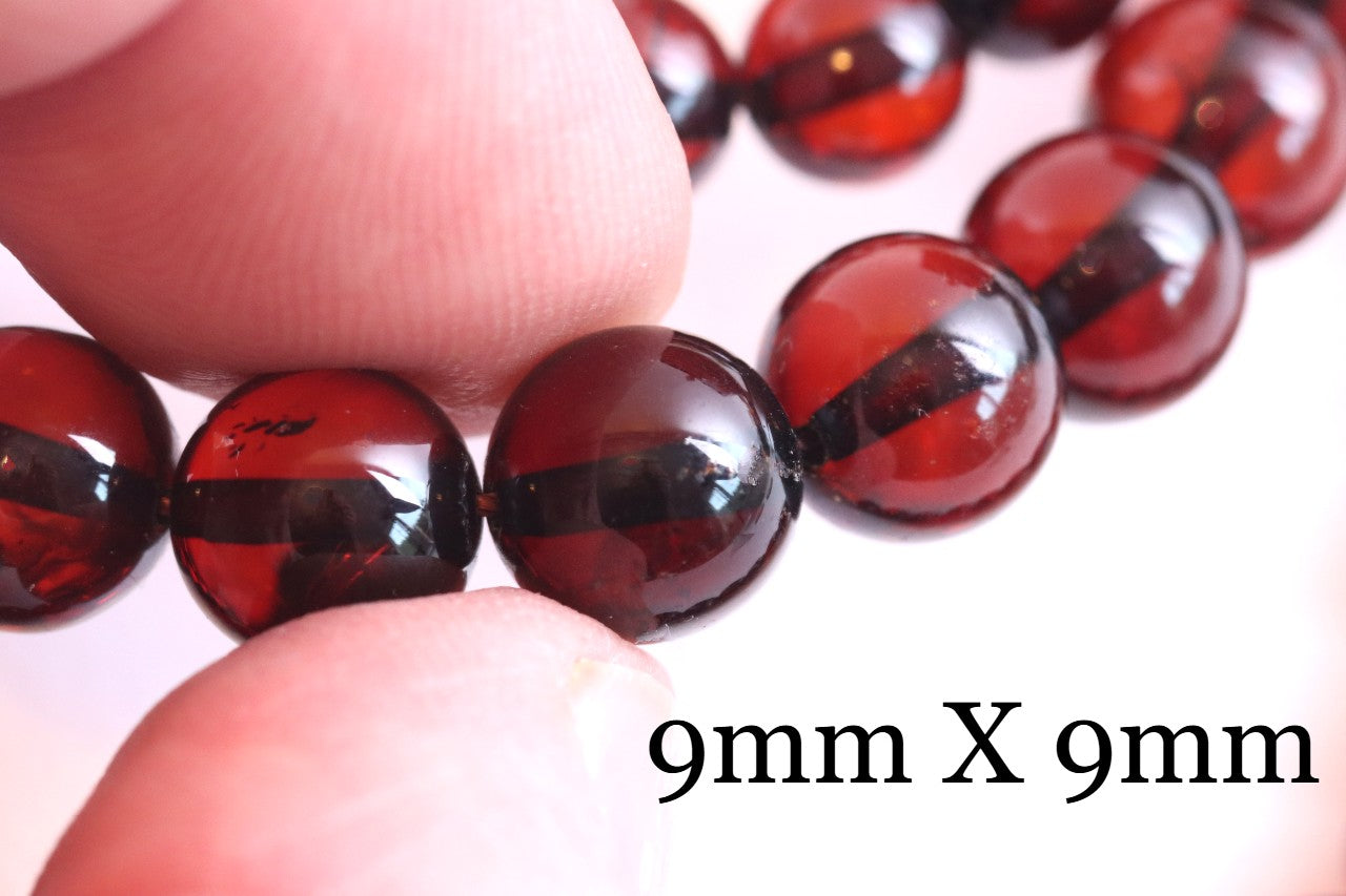 Grade AAA Quality Perfect Round Amber Beads For Crafting