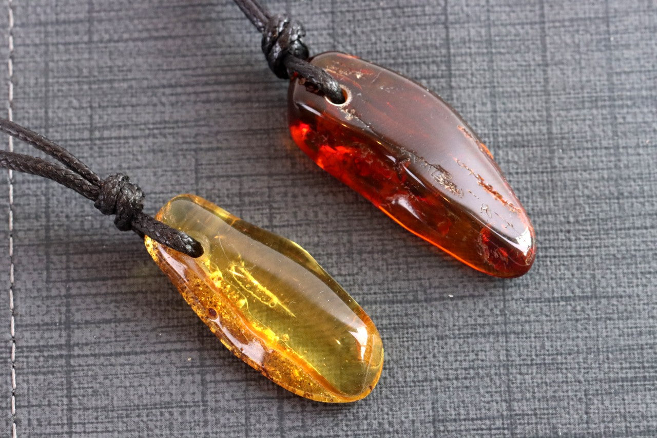 2 X Amber Amulet Gift Pair to Share
