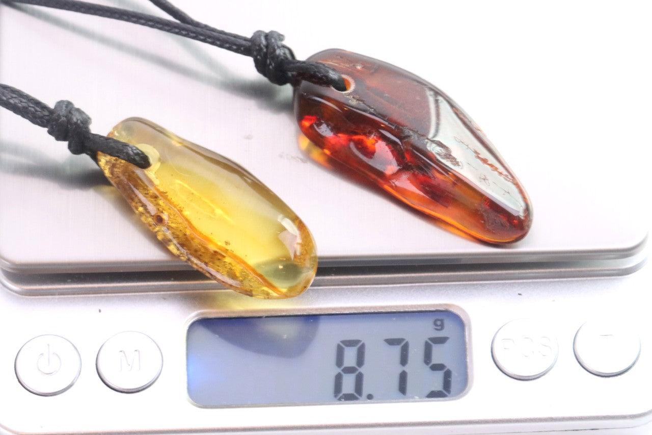 2 X Amber Amulet Gift Pair to Share