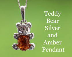 Cute Teddy Bear Pendant