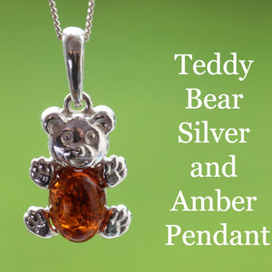 Cute Teddy Bear Pendant