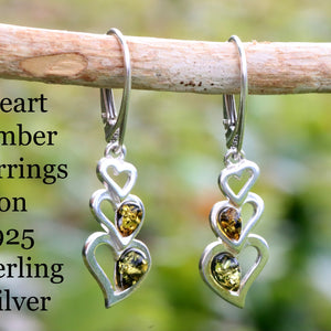 Silver Heart Earrings