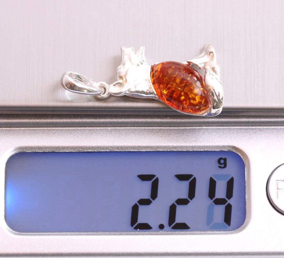 Sterling Silver Dog Pendant