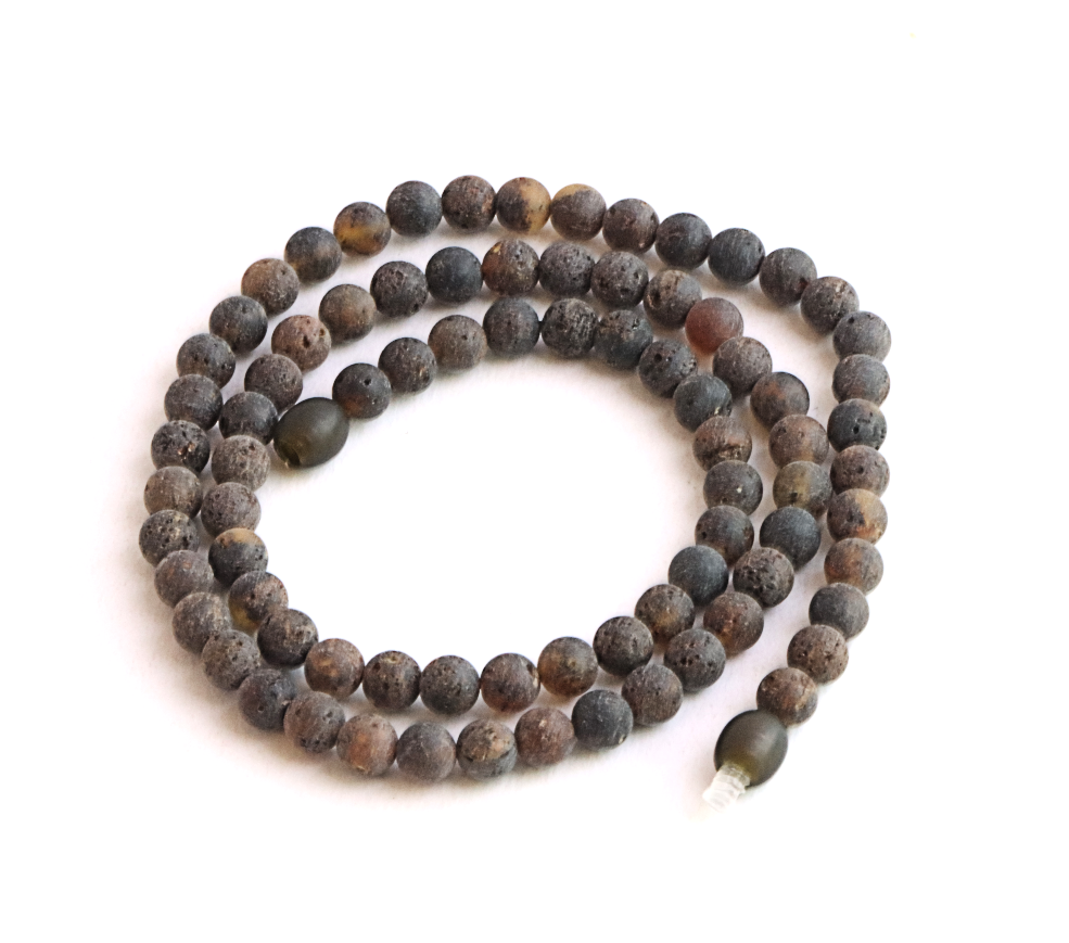 Dark Natural Amber Necklace