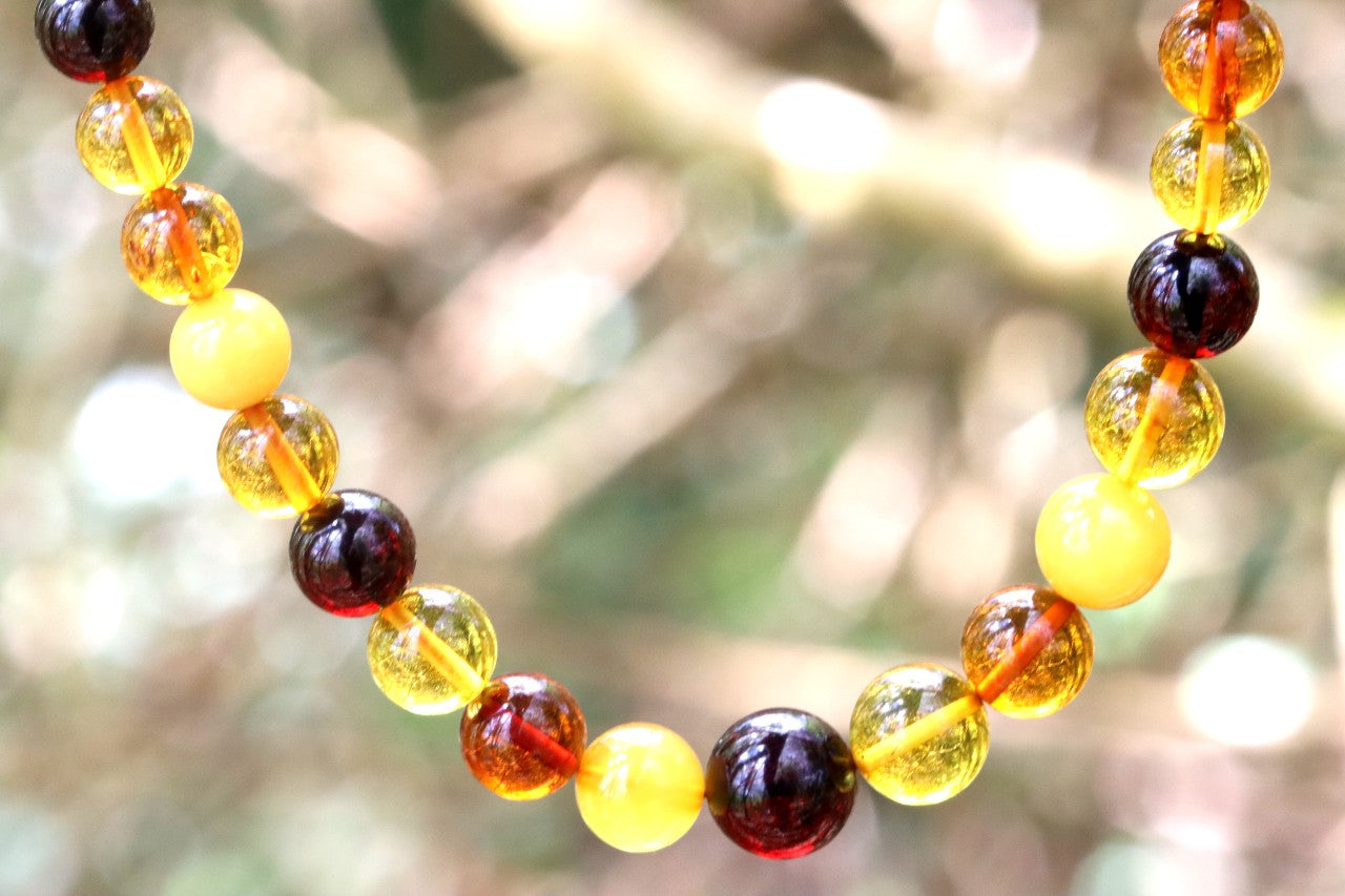 Multi Colour Quality Bead Necklace