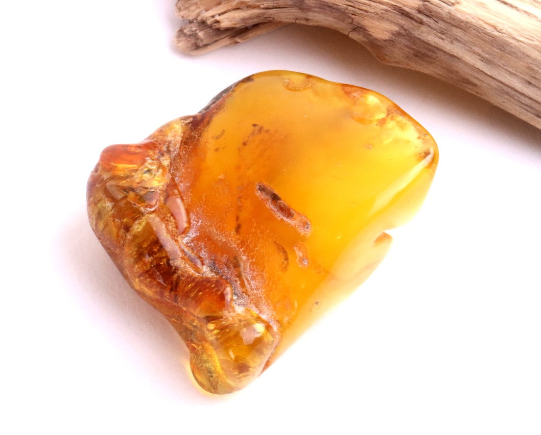 Warm Natural Baltic Amber Gemstone