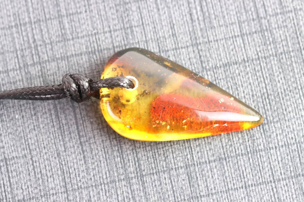 Handmade One-of-a-Kind Amber Amulet