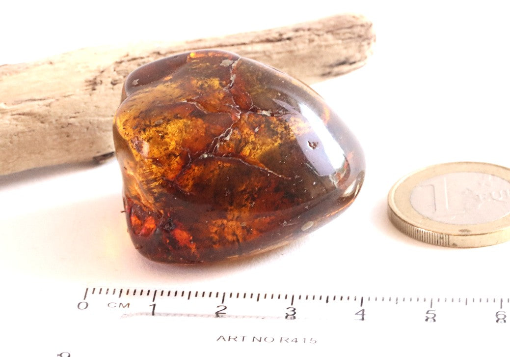 Smooth Healing Palm Stone for Stress Relief & Mindful Moments