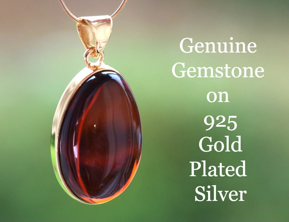 Subtle Baltic Amber Pendant