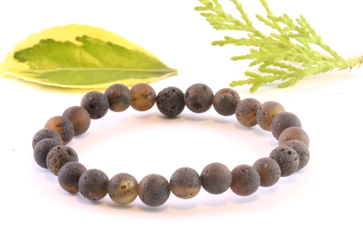 Natural Semi Polished Bracelet